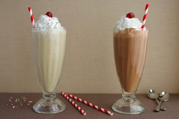 Vanilla & Choclate Milkshake